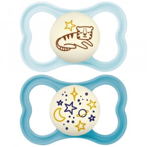 Lot de 2 sucettes supreme nuit Mam