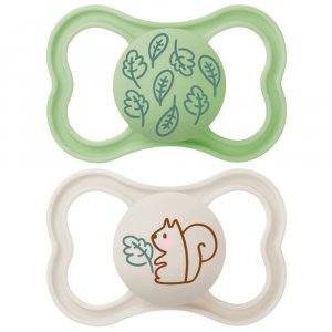 Lot de 2 sucettes supreme 6 mois+ coloris aléatoire Mam