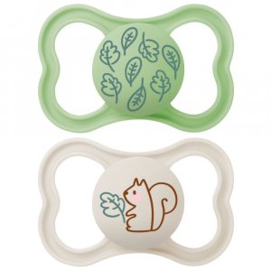 Lot de 2 sucettes supreme 18 mois+ coloris aléatoire Mam