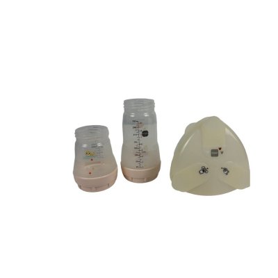 Les imparfaits - coffret biberons naissance anti-colique rosé