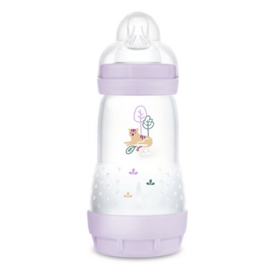 Biberon anti-colique 260 ml lilas
