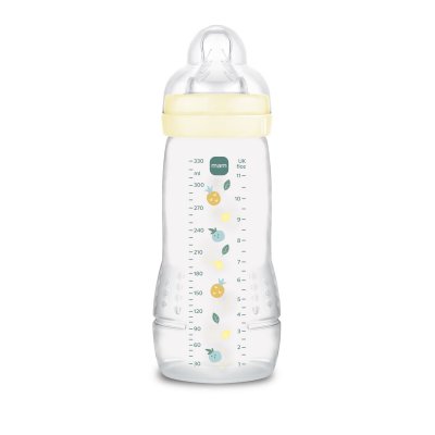 Biberon 330ml easy active coloré pearl