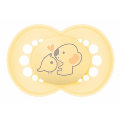 Lot de 3 sucettes 18 mois+ original beige