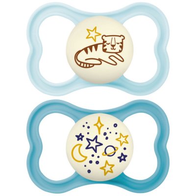 Lot de 2 sucettes supreme nuit 6 mois+ coloris aléatoire