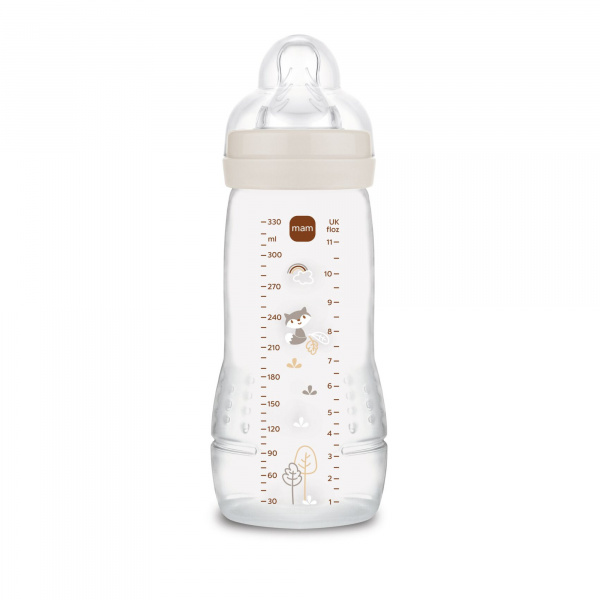 Biberon 330ml easy active coloré sable Mam
