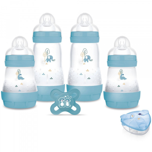 Coffret biberons naissance anti-colique sable Mam