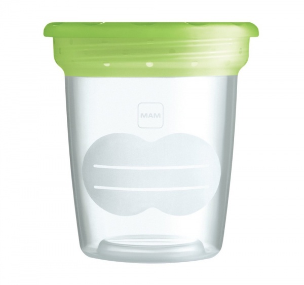 Lot de 5 pots de conservation 120 ml Mam