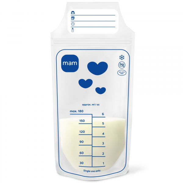 Lot de 25 sachets de conservation 180 ml Mam