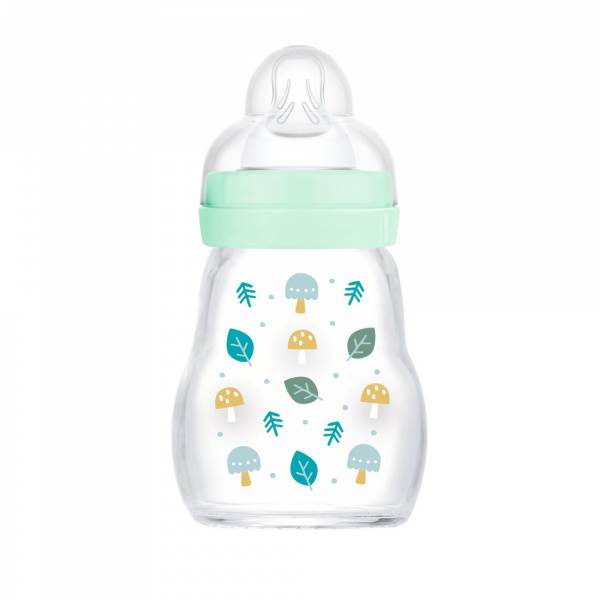 Biberon verre 170 ml aqua Mam