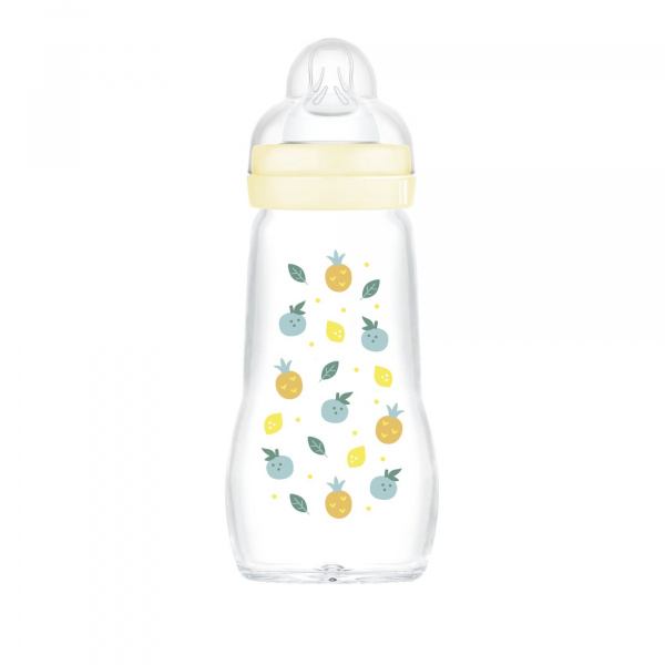 Biberon verre 260 ml lin Mam