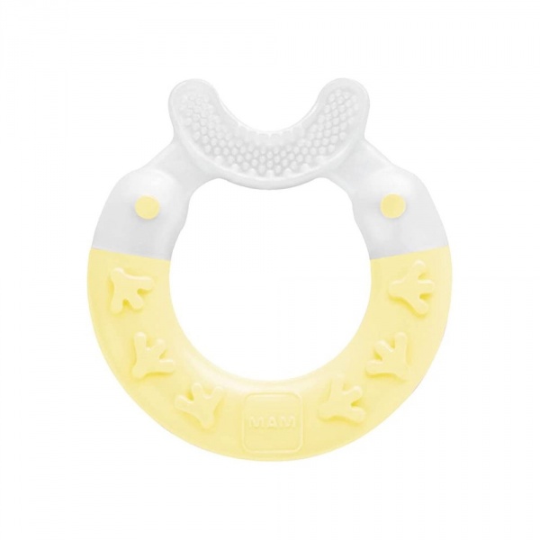 Anneau de dentition nettoyant coloris aléatoire Mam