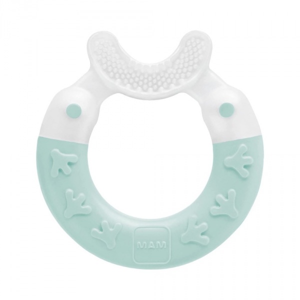Anneau de dentition nettoyant coloris aléatoire Mam