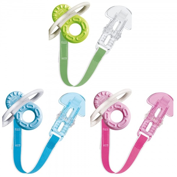 Mini anneau de dentition avec attache Mam