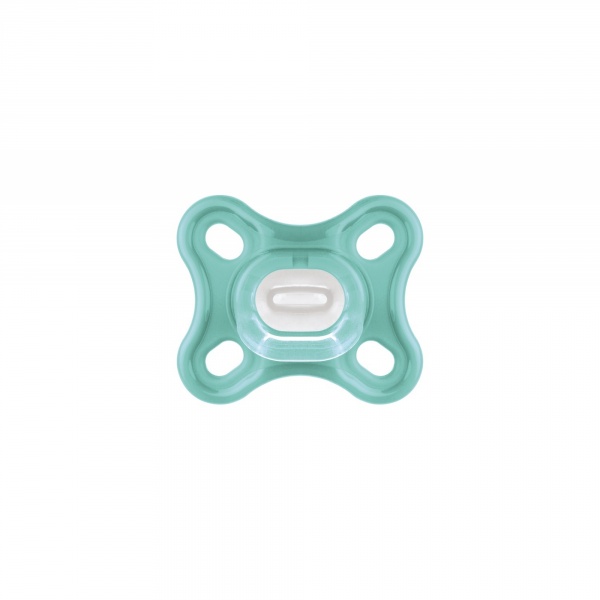 Lot de 2 sucettes comfort 0 mois+ bleu Mam