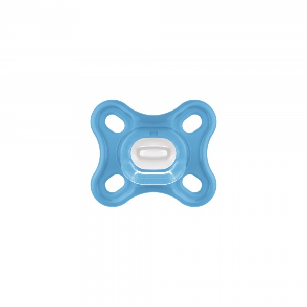 Lot de 2 sucettes comfort 0 mois+ bleu Mam