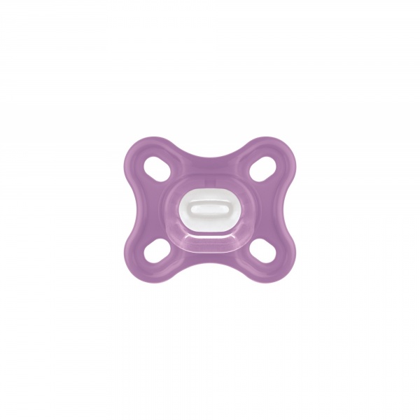 Lot de 2 sucettes comfort 0 mois+ rose Mam