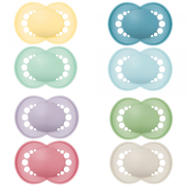 Lot de 2 sucettes original tendance 6 mois+ coloris aléatoire Mam