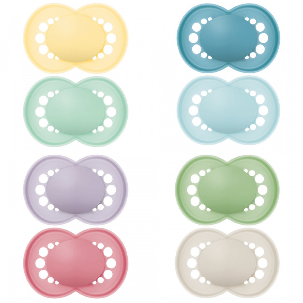 Lot de 2 sucettes original tendance 18 mois+ coloris aléatoire Mam