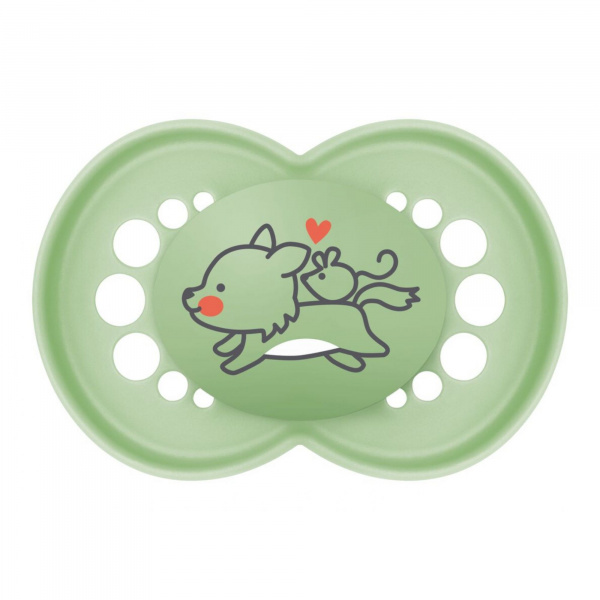 Lot de 3 sucettes 18 mois+ original bleu Mam