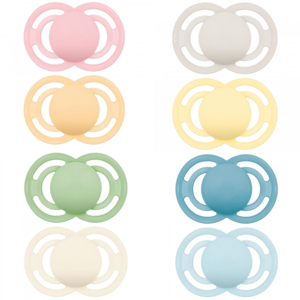 Lot de 2 sucettes 2-6 mois perfect tendance coloris aléatoire Mam