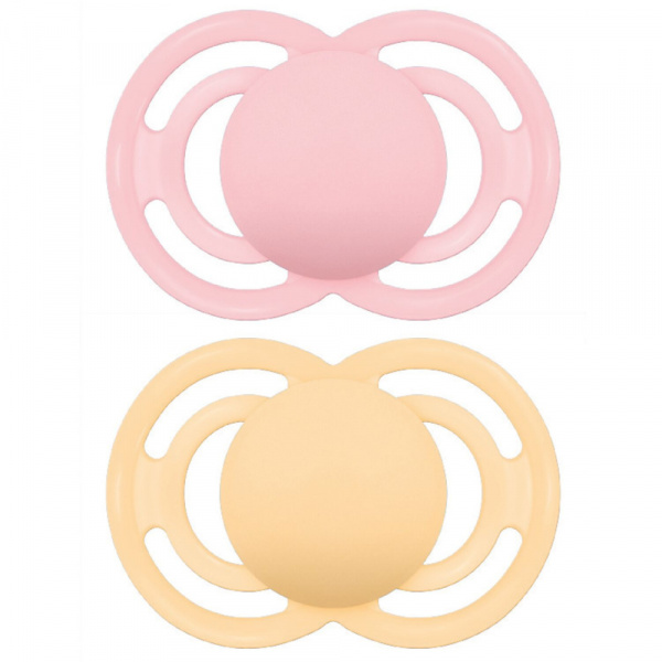 Lot de 2 sucettes 2-6 mois perfect tendance coloris aléatoire Mam