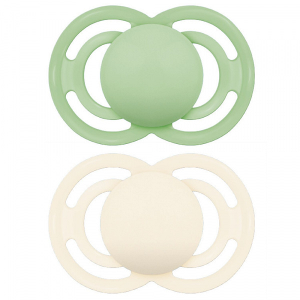 Lot de 2 sucettes 2-6 mois perfect tendance coloris aléatoire Mam