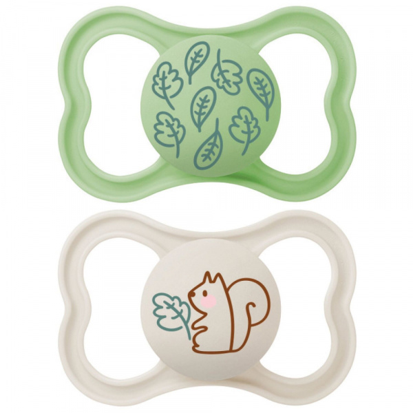 Lot de 2 sucettes supreme 18 mois+ coloris aléatoire Mam