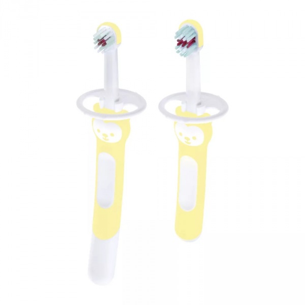 Kit brosses à dents d'apprentissage + brosse premières dents Mam