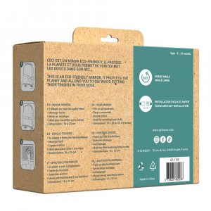 Rétroviseur bébé ezi mirror square - eco friendly Ezimoov