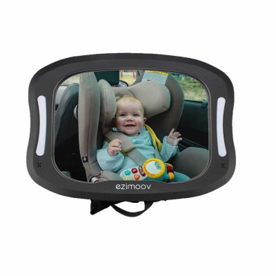 Rétroviseur bébé ezi mirror led - eco friendly