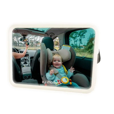Miroir voiture bébé led pro
