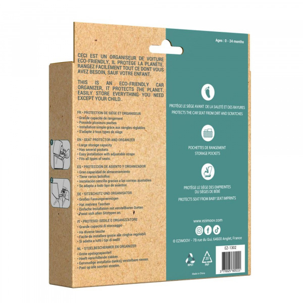 Organisateur de siège ezi travel plus - eco friendly Ezimoov