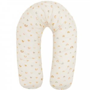 Coussin d'allaitement microbille arc-en-ciel Fillikid