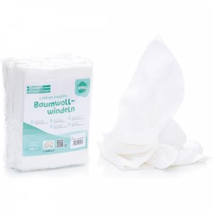 Couches en coton 10 pcs blanc Fillikid