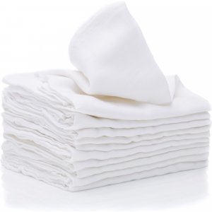 Couches en coton 10 pcs blanc Fillikid