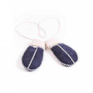 Les moufles en peau d'agneau Fillikid