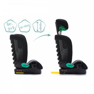 Siège auto isofix i-size elli pro 100-150 cm grey Fillikid