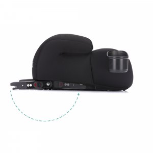 Rehausseur voiture isofix i-size black Fillikid