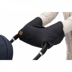 Moufles poussette kalix black Fillikid