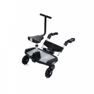 Planche à roulettes avec siège noir gris Fillikid