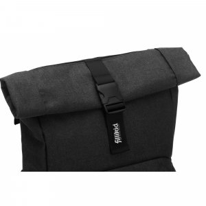 Sac à dos à langer rolltop tokio mélange noir Fillikid