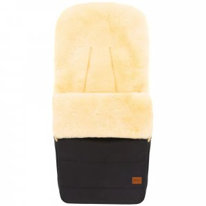 Chancelière hiver agneau - cosy reflect black Fillikid