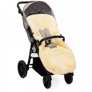 Chancelière hiver agneau - cosy reflect black Fillikid