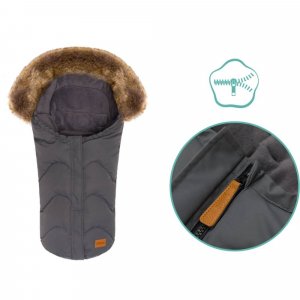 Chancelière pour cosy hiver universelle lhotse gris Fillikid