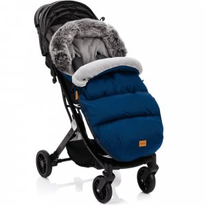 Chancelière poussette universelle manaslu bleu marine Fillikid