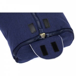 Chancelière pamir fourrure véritable noir Fillikid