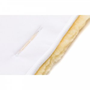 Peau d'agneau - pour le landau et la poussette 73x33.5 cm nature Fillikid