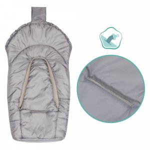 Chancelière hiver footmuff eco - small silver Fillikid