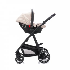 Poussette trio combinée 3en1 jaguar mélange naturel Fillikid
