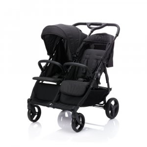 Poussette duo noir mélange Fillikid